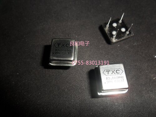 直插晶振 83.000MHZ 83MHZ 直插无源晶振 直插4个脚  5*7 83M