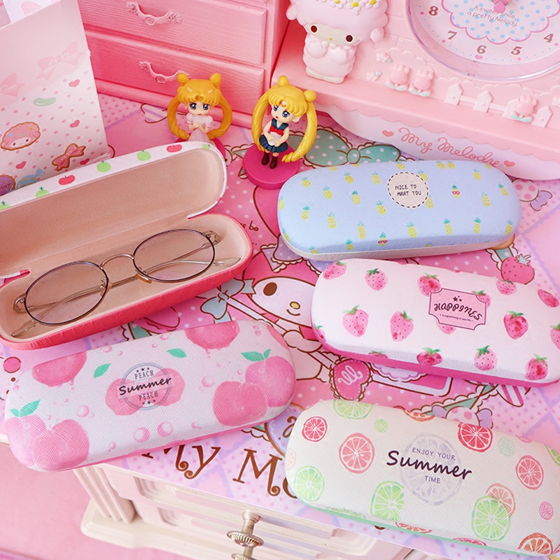 韓國可愛卡通水果圖案眼鏡盒學生女軟妹便攜創意眼鏡收納護理盒子在類目 ZIPPO/瑞士軍刀/眼鏡, 眼鏡配件、護理劑, 眼鏡盒中 - 來自Buy2taobao.com提供專業的淘寶代購服務