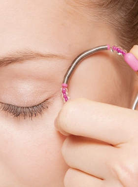 日本Cogit美肌脸部除毛器细毛胎毛弹簧式面部拔毛脱毛器瘦脸工具