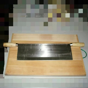 包邮山西面食工具刀拨面 拨面刀 双把手加厚加重型 切面切牛轧