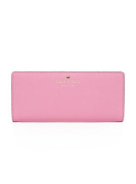 美国直邮Kate Spade New York S4661P女皮钱包粉粉长款方形欧美