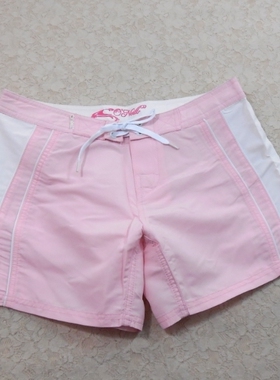 F558沙滩裤女款速干休闲旅游度假冲浪裤短裤潮 28/29/30/31 特价