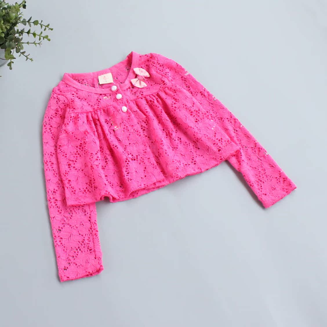 Cape pour fille en mélange - Ref 2157796 Image 3