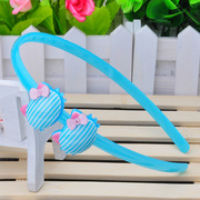 Ya-na Korean version of children''s hair accessories headband tiara headband for girls students Korean Princess card teeth new