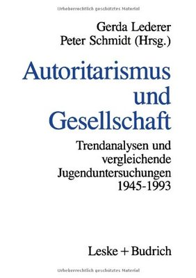 【预售】Autoritarismus Und Gesellschaft: Trendanalysen...