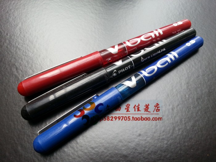 正品日本百乐笔BL-VB5直液式走珠笔 百乐威波走珠笔 签字笔