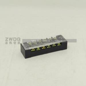 。TB-1506接线端子排6位接线端子连接器 板电流15A