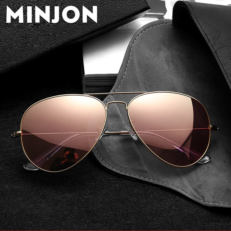 太阳镜女高级感防紫外线飞行员开车蛤蟆镜复古彩膜偏光男士墨镜潮