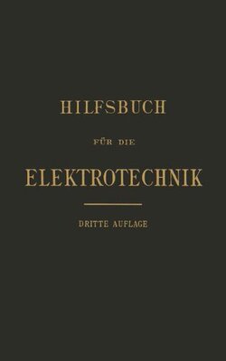 【预订】Hilfsbuch Fur Die Elektrotechnik