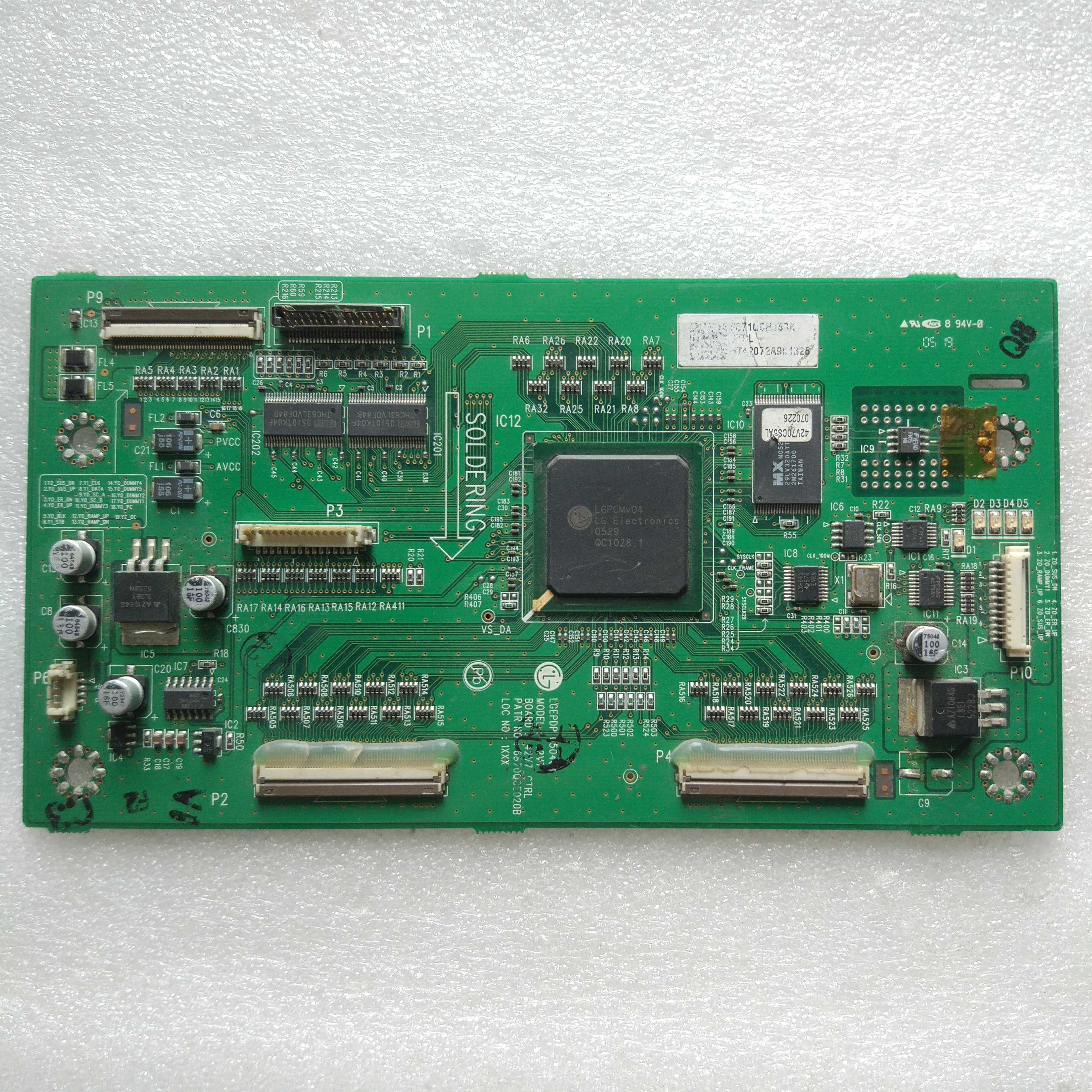 LG PDP42V7逻辑板 050404 6871QCH053K 6870QCE020B