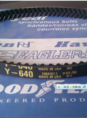 P-720人字齿同步带GOODYEAR美国固特异原装进口P720人字同步带