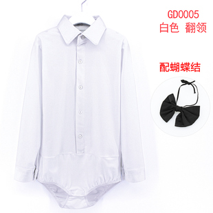 新款 儿童衬衣比赛服标准专业考级服规定服少儿表 男孩拉丁舞蹈服装