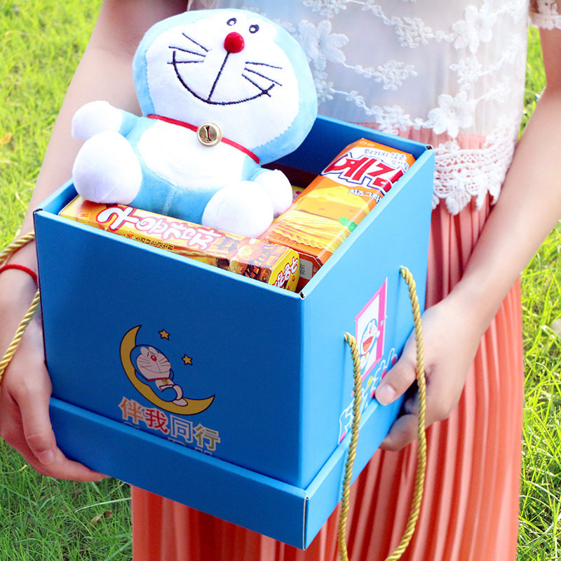 哆啦A夢壹箱進口零食大禮包禮盒送男女朋友送兒童生日禮物包郵在類目 奶粉/輔食/營養品/零食, 嬰幼兒零食（新）, 海苔中 - 來自Buy2taobao.com提供專業的淘寶代購服務