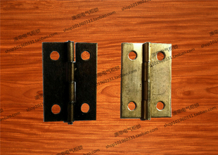 超值促销 供应优质仿古首饰盒珠宝盒明装小合页樟木箱皮箱小铰链