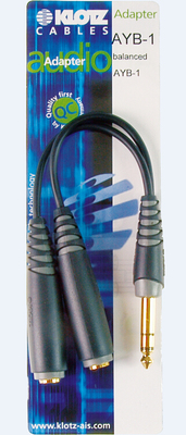 德国Klotz一分二转接分享线