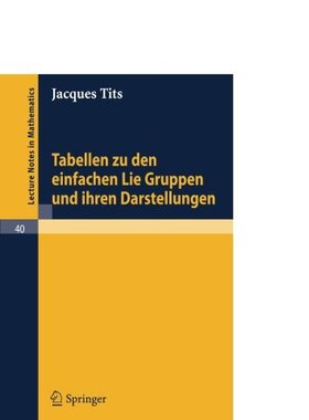 【预订】Tabellen Zu Den Einfachen Lie Gruppe...