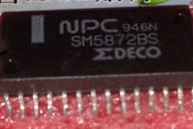 【昌胜电子】正品贴片 SM5872AS SM5872BS 可直拍 SOP-28封装