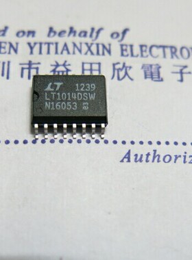 LT1014DSW LTC1014DSW实体店经营正品保障！专业进口元件