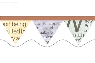 日本 BOOK和纸胶带 造型纸胶带 复古旗子 PINE