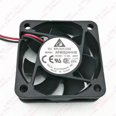 原装 台达 AFB0524HHB 5015 24V 0.12A 5CM  双滚珠 变频器 风扇