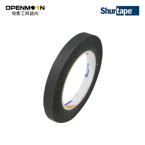 Shurtape黑色纸胶带不留痕