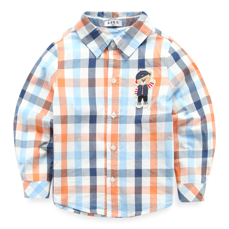 Chemise enfant à manche longue - Ref 2084359 Image 1