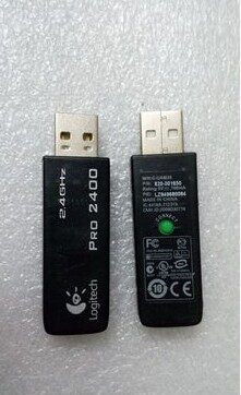 罗技接收器 正品无影手Pro 2400 2.4G无线多媒体键盘鼠标接收器