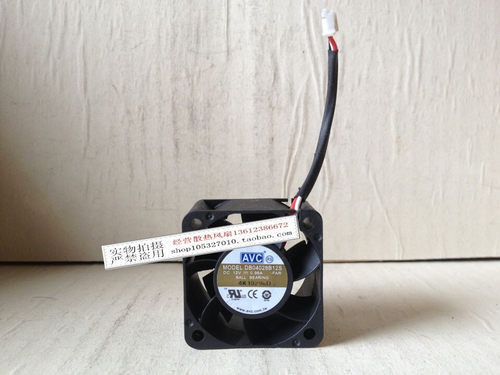 现货AVC DB04028B12S 12V 0.96A 4CM 4028 3线 暴力服务器 风扇