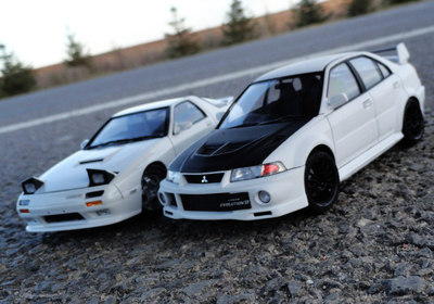 1:24TAMIYA 24213 EVOLUTION VI三菱EVO6 民用汽车模型 制作代工