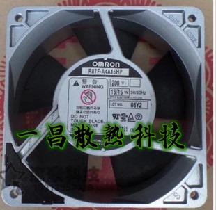 铝框风扇 R87F 120 15W 200V A6A15HP A4A OMRON欧姆龙 正品