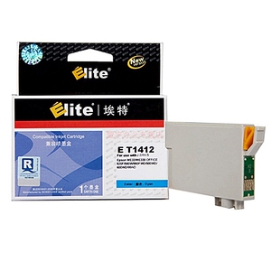 埃特（Elite） E T1412 青色墨盒 (适用爱普生 ME33/ME330OFFICE