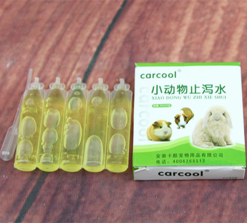 小动物止泻水 仓鼠兔子龙猫荷兰猪止泻防止拉稀Carcool止泻水单支