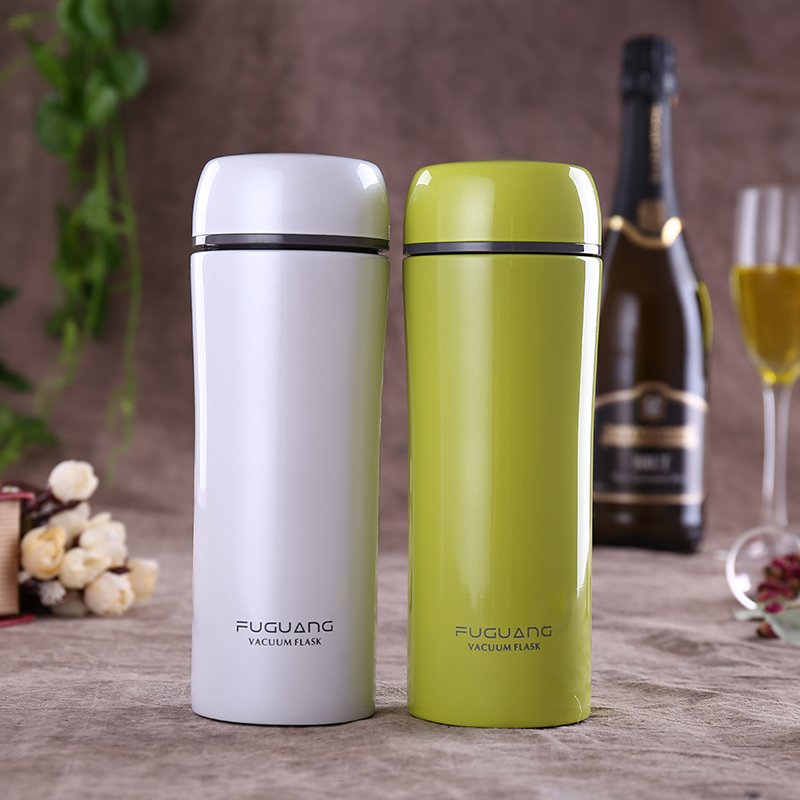 富光健牌男女学生保温杯不锈钢双层真空口杯情侣杯大容量随身杯