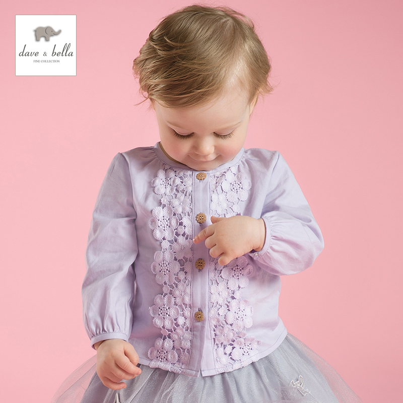 Chemise fille DAVEBELLA à manche longue - Ref 2088640 Image 1