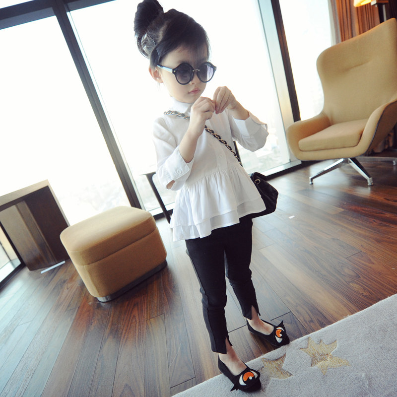 Chemise fille GUEANOR à manche longue - Ref 2087291 Image 1