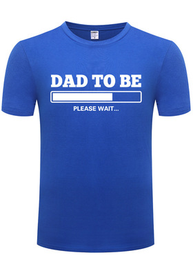 男式短袖T恤 Dad to Be - Expecting Baby Loading 父亲节礼物