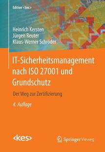 预订 ISO Nach 27... Sicherheitsmanagement