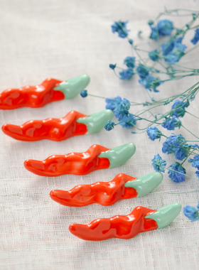 筷架桌面创意陶瓷陶瓷好用可爱