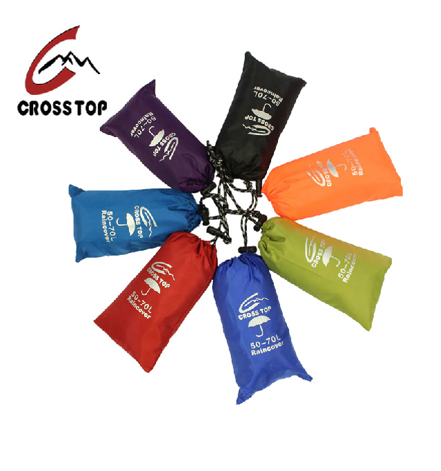 CROSSTOP 야외 폭우 향상된 배낭 커버 두꺼운 레인 커버 배낭 먼지 커버 20-70L