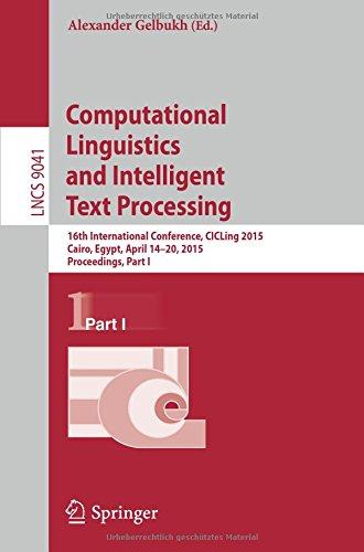 【预订】Computational Linguistics and Intell...