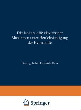 【预售】Die Isolierstoffe Elektrischer Maschinen Unter...