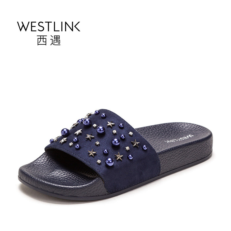Sandales femme WESTLINK   en tissu - Ref 2668187 Image 1