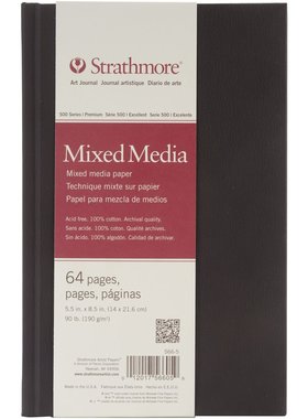 strathmore 丝蒂摩 斯莫尔水彩本 190g全棉浆纸水彩 素描 速写本