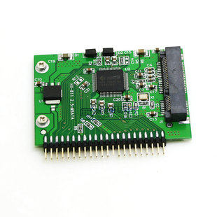 HX半高mSATA mini PCI-E SATA SSD转2.5寸 IDE 44pin接口 转接卡