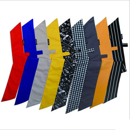 厨师领巾 领结 领带 角巾 西餐厅厨师汗巾围巾 西餐厅服务员领巾