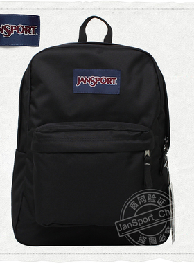 JanSport杰斯伯双肩包官方正品学生书包男女电脑背包T501 008黑色