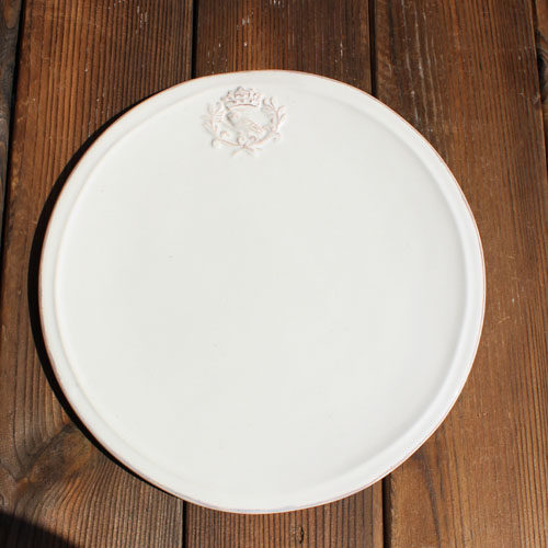 外贸陶瓷/美式法式乡村立体雕花盘/牛排西餐盘/披萨盘/点心盘平盘