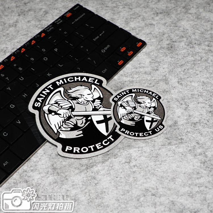 .潮贴大天使圣迈克尔TART标贴