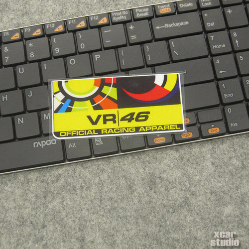 车手MOTO GP罗西 日月阴阳调和 VR46号 摩托机车贴 反光防水A119