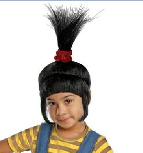 黑色 成人 男性 朝天辫 cosplay假发定做